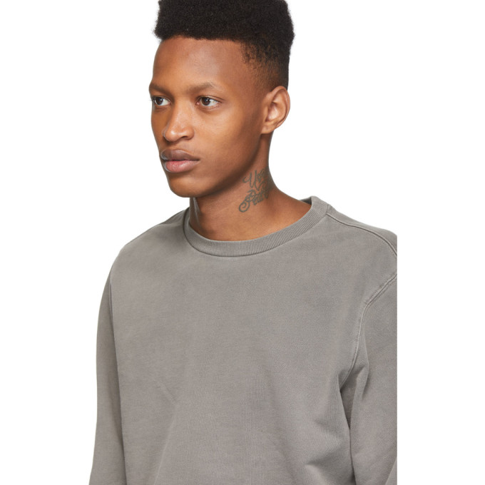 KSUBI KSUBI GREY SEEING LINES SWEATSHIRT