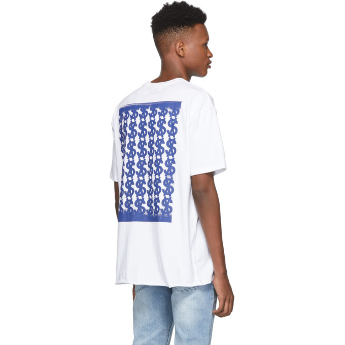 KSUBI KSUBI WHITE COUNTDOWN BIGGIE T-SHIRT
