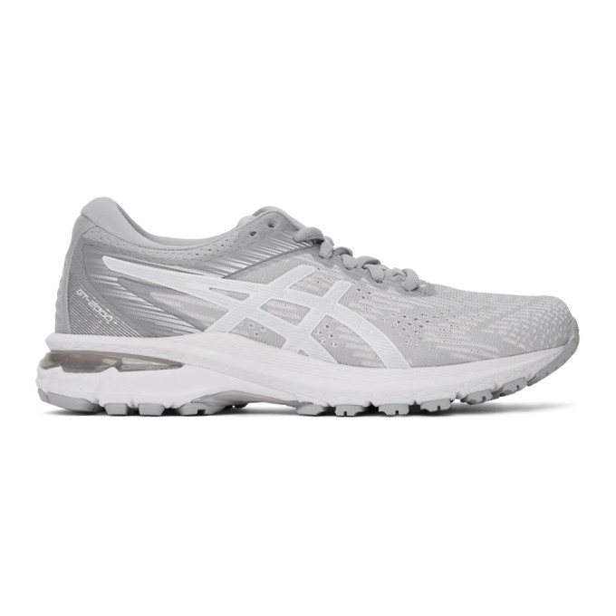 ASICS ASICS WHITE AND GREY GT-2000 8 SNEAKERS