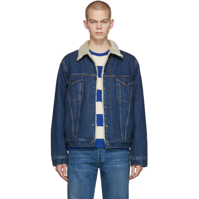Blue Denim Sherpa 1967 Type Iii Jacket 