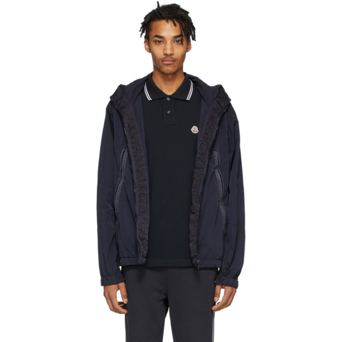 Moncler Moncler Black Windbreaker Jacket