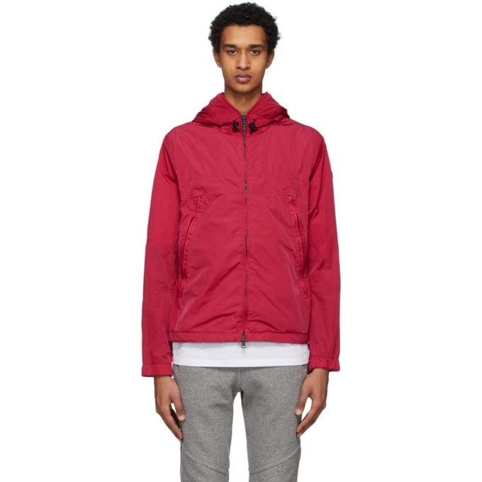 Moncler Moncler Red Hooded Jacket