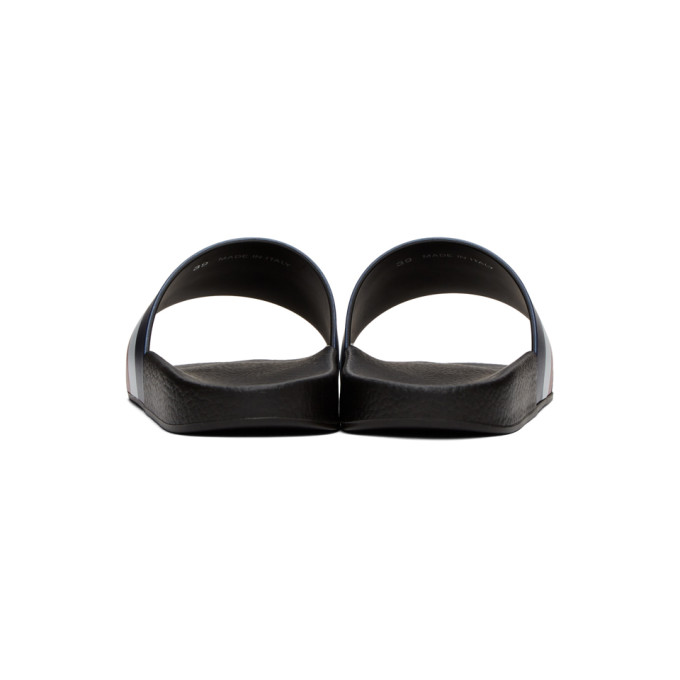 MONCLER MULTICOLOR BASILE SLIDES