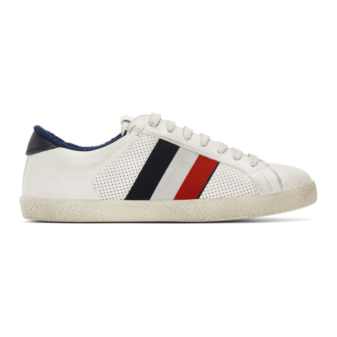 MONCLER MONCLER WHITE MONTREAL SNEAKERS