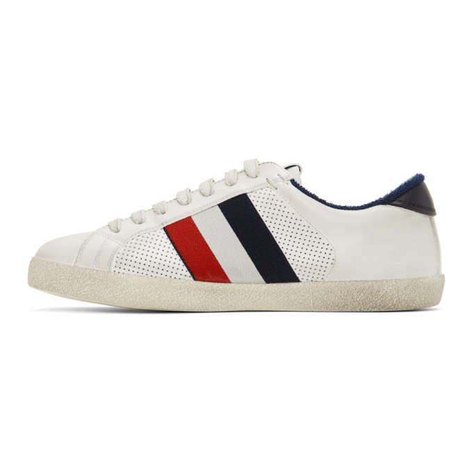 MONCLER MONCLER WHITE MONTREAL SNEAKERS