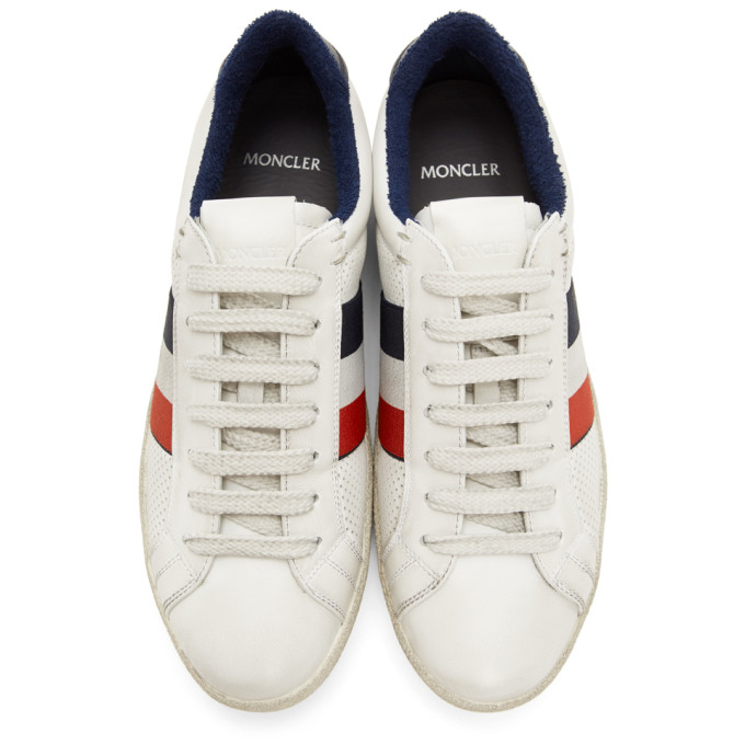 MONCLER MONCLER WHITE MONTREAL SNEAKERS