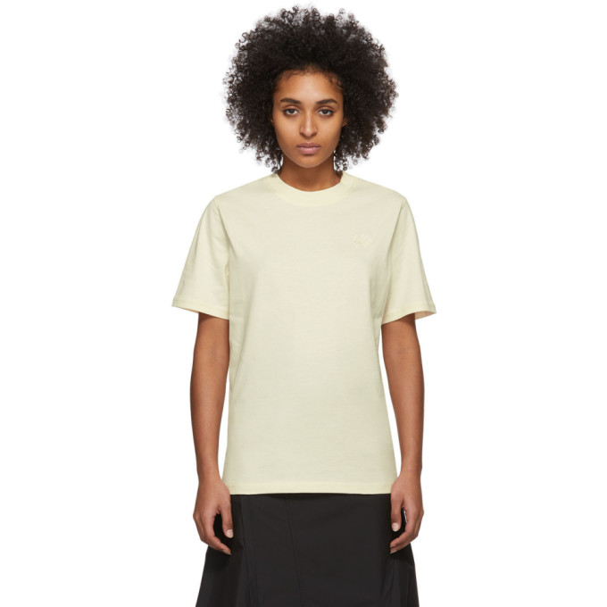 Mcq By Alexander Mcqueen Mcq Alexander Mcqueen Yellow Band T-shirt In 9089 Oyster