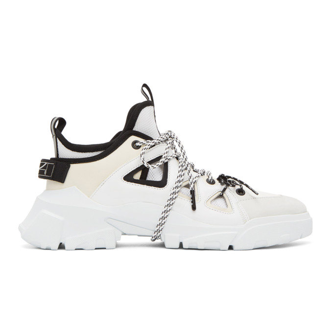 MCQ BY ALEXANDER MCQUEEN MCQ ALEXANDER MCQUEEN WHITE ORBYT RUNNER SNEAKERS