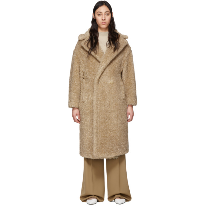 MAX MARA TAN CAMEL PARK COAT