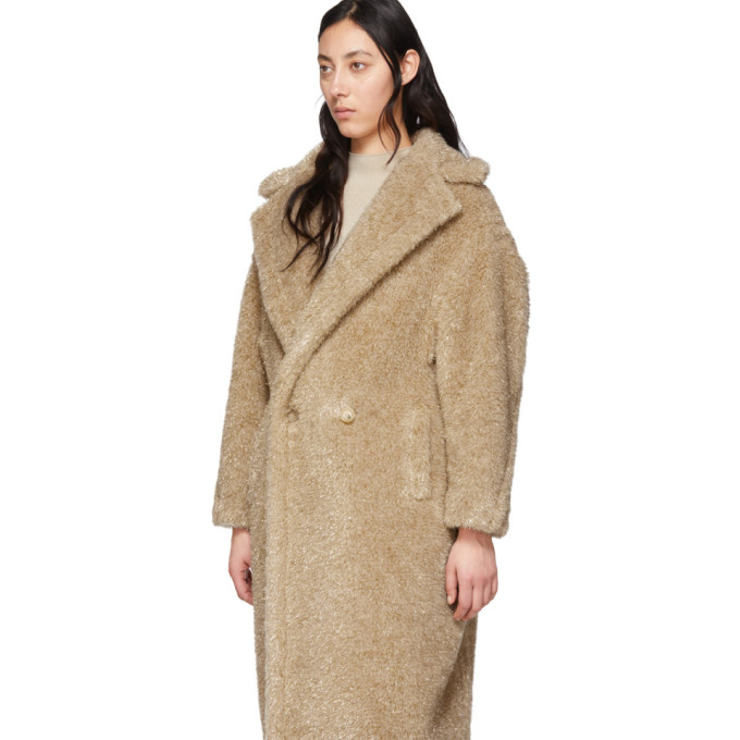 MAX MARA TAN CAMEL PARK COAT