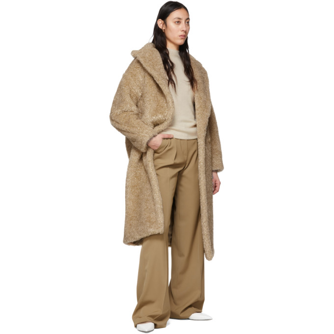 MAX MARA TAN CAMEL PARK COAT