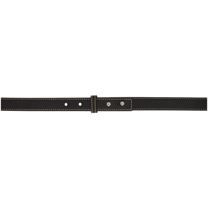 ACNE STUDIOS ACNE STUDIOS BLACK WESTERN BUCKLE BELT