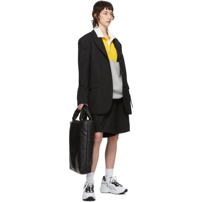 ACNE STUDIOS ACNE STUDIOS BLACK SUMMER WOOL SHORTS