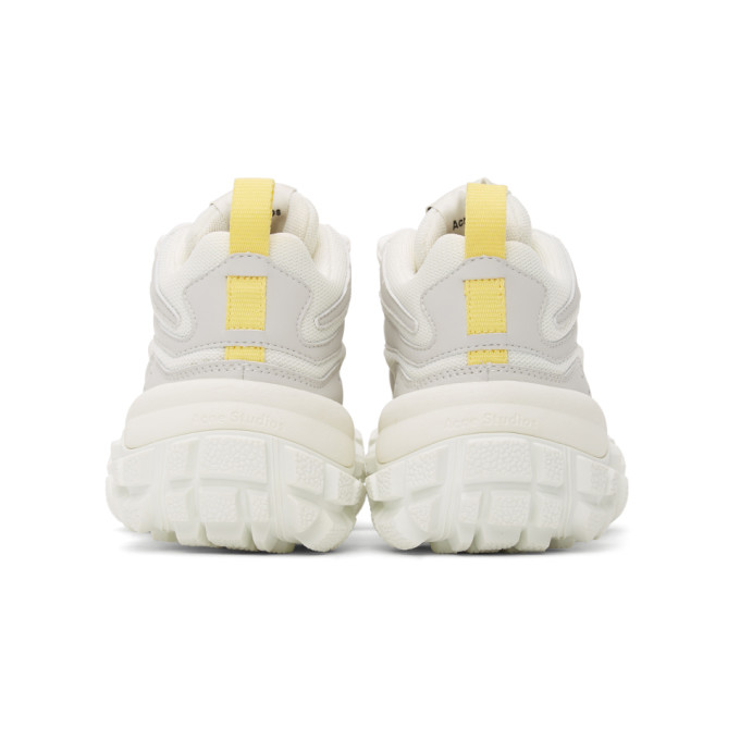 ACNE STUDIOS ACNE STUDIOS WHITE BOLZTER BENSEN SNEAKERS