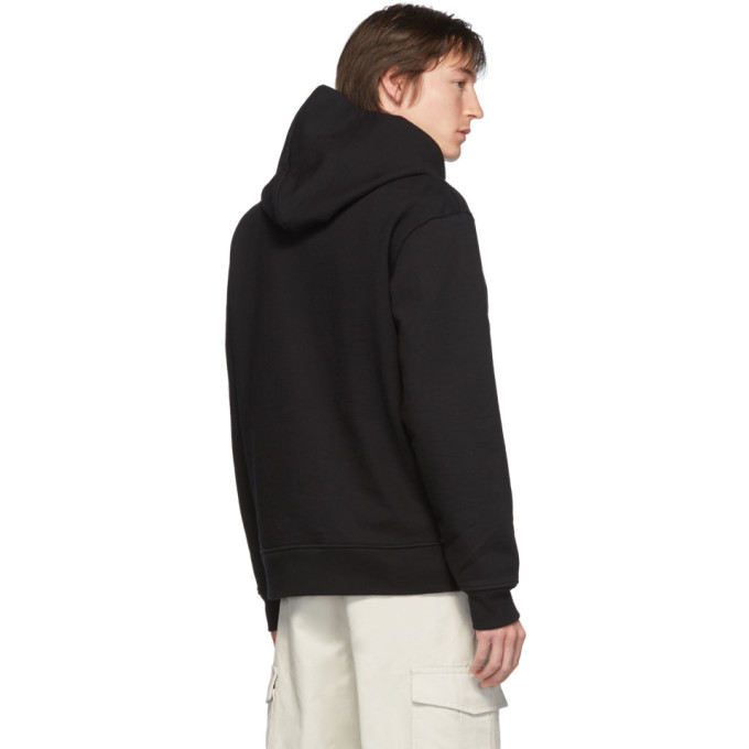 ACNE STUDIOS ACNE STUDIOS BLACK CLASSIC FIT HOODIE
