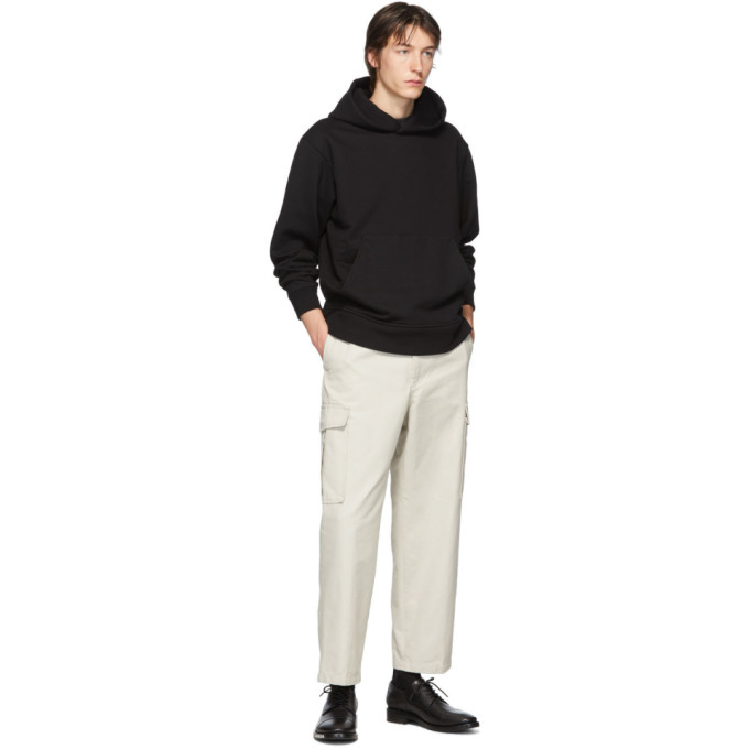 ACNE STUDIOS ACNE STUDIOS BLACK CLASSIC FIT HOODIE