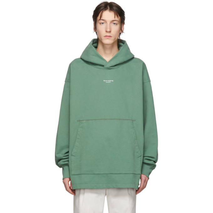 acne studios green sweatshirt