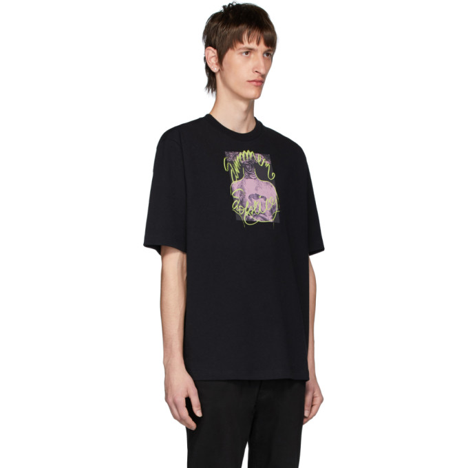 ACNE STUDIOS ACNE STUDIOS BLACK SUMMER SOLSTICE T-SHIRT