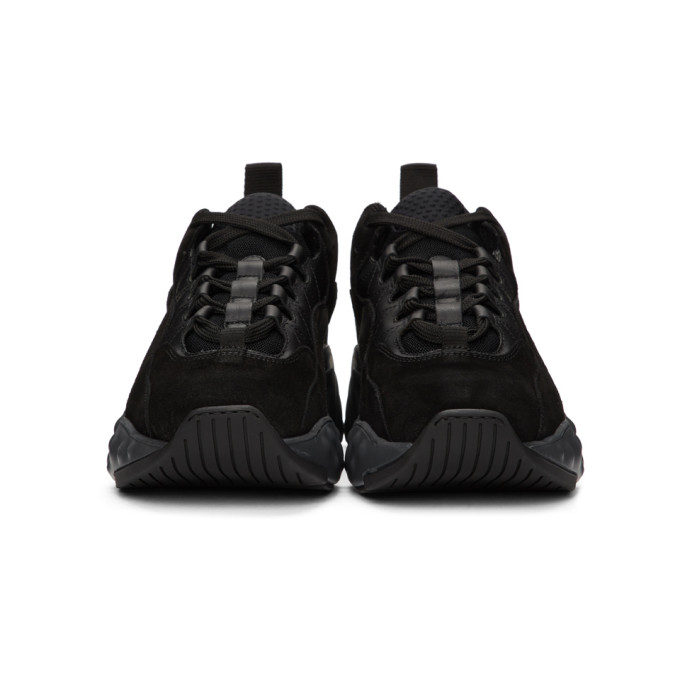 ACNE STUDIOS ACNE STUDIOS BLACK SUEDE ROCKAWAY SNEAKERS