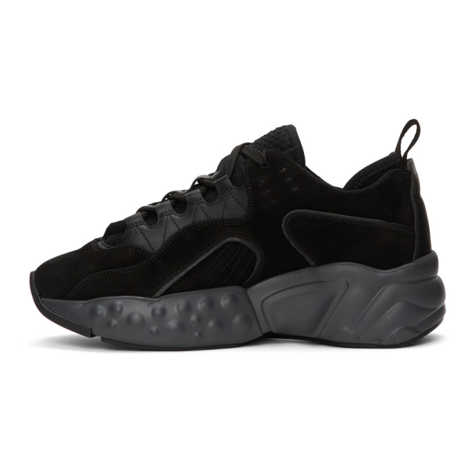 ACNE STUDIOS ACNE STUDIOS BLACK SUEDE ROCKAWAY SNEAKERS