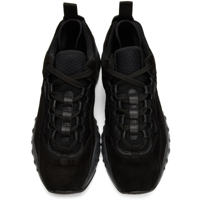 ACNE STUDIOS ACNE STUDIOS BLACK SUEDE ROCKAWAY SNEAKERS
