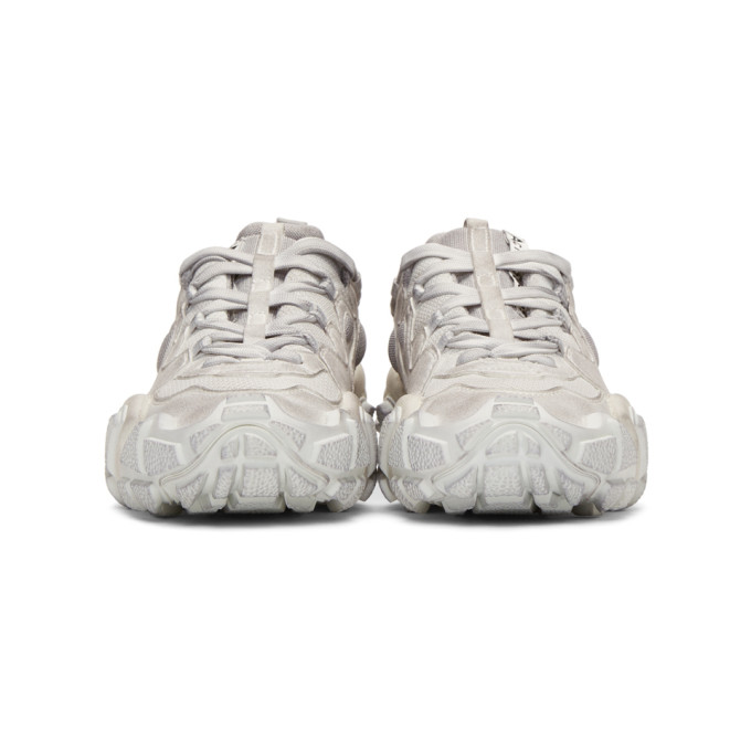 ACNE STUDIOS ACNE STUDIOS WHITE BOLZTER M TUMBLED SNEAKERS
