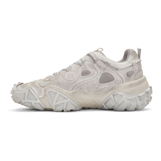 ACNE STUDIOS ACNE STUDIOS WHITE BOLZTER M TUMBLED SNEAKERS