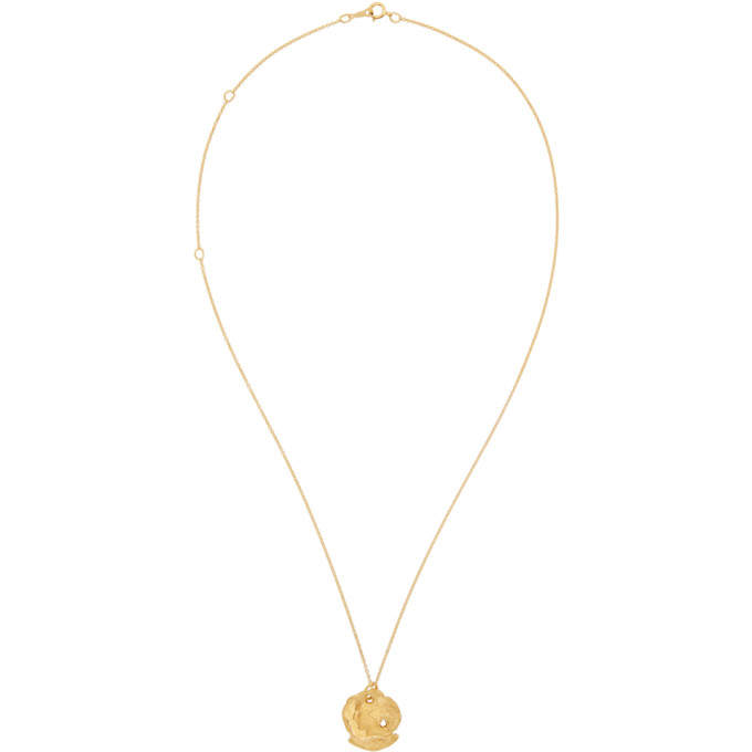 Alighieri Gold The Forgotten Memory Necklace In 24 Gold