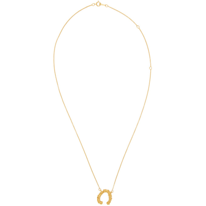 Alighieri Gold The Night Cap Necklace In 24 Gold