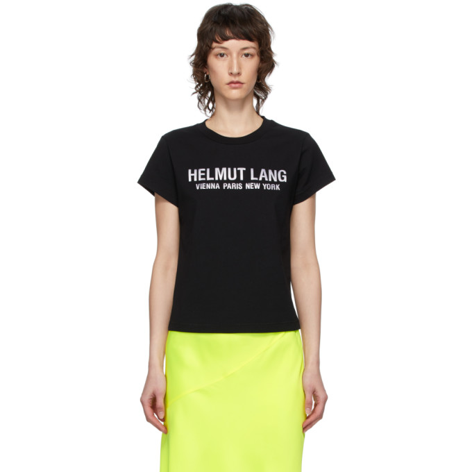 HELMUT LANG HELMUT LANG BLACK BABY T-SHIRT