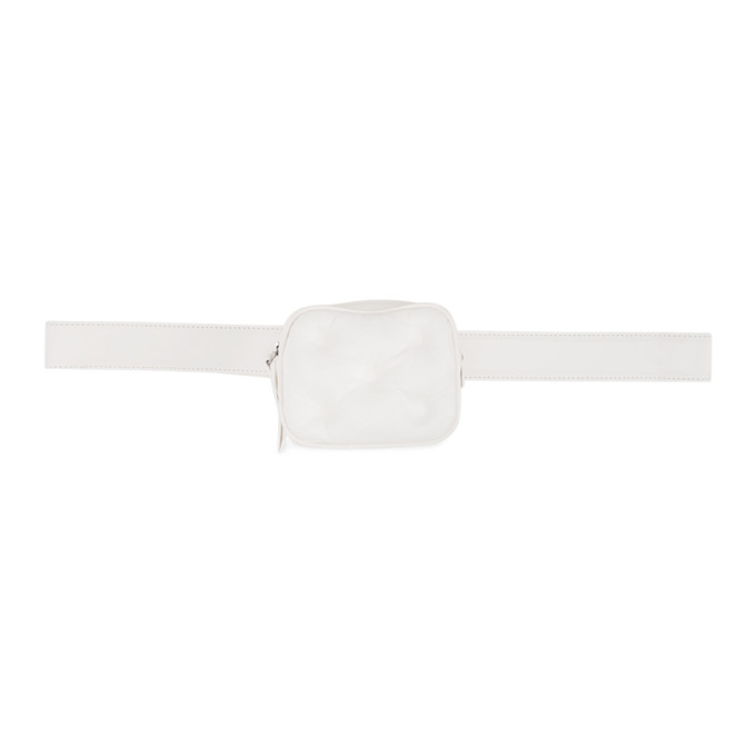 MAISON MARGIELA MAISON MARGIELA WHITE GLAM SLAM POUCH