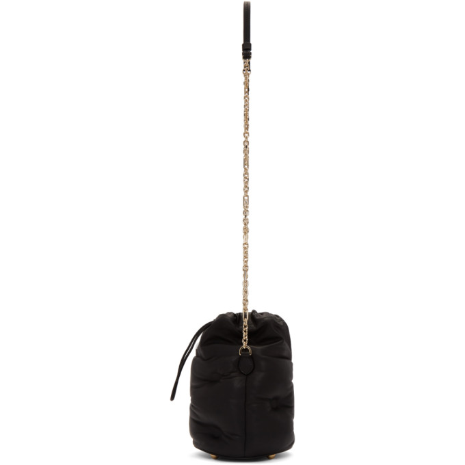 MAISON MARGIELA MAISON MARGIELA BLACK GLAM SLAM BUCKET BAG