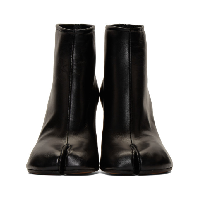 MAISON MARGIELA MAISON MARGIELA BLACK STILETTO TABI BOOTS