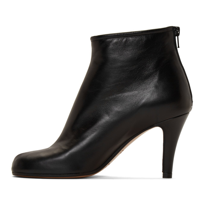 MAISON MARGIELA MAISON MARGIELA BLACK STILETTO TABI BOOTS