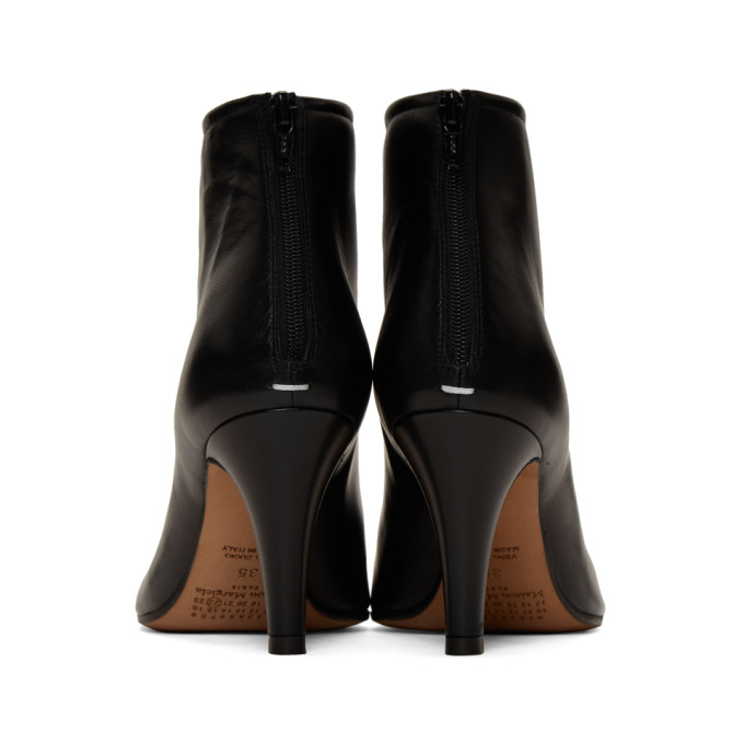 MAISON MARGIELA MAISON MARGIELA BLACK STILETTO TABI BOOTS