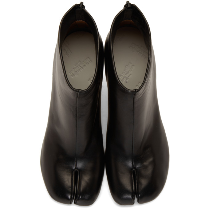 MAISON MARGIELA MAISON MARGIELA BLACK STILETTO TABI BOOTS