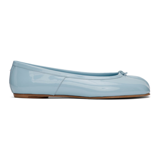 MAISON MARGIELA MAISON MARGIELA BLUE TABI BALLERINA FLATS