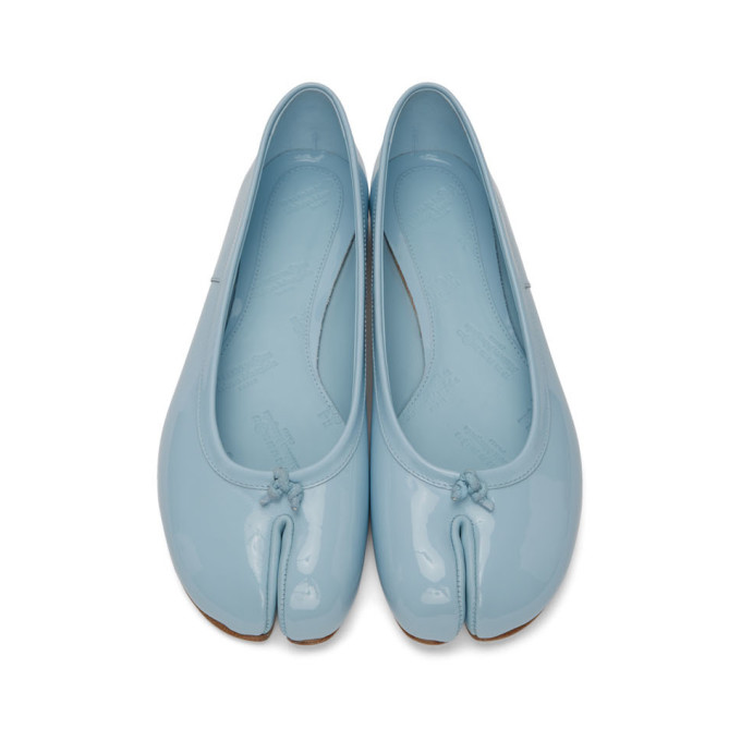 MAISON MARGIELA MAISON MARGIELA BLUE TABI BALLERINA FLATS