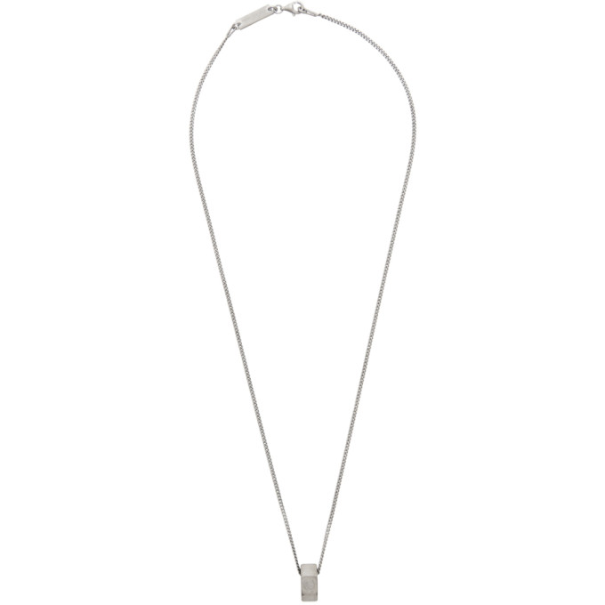 Maison Margiela Silver Nut Necklace