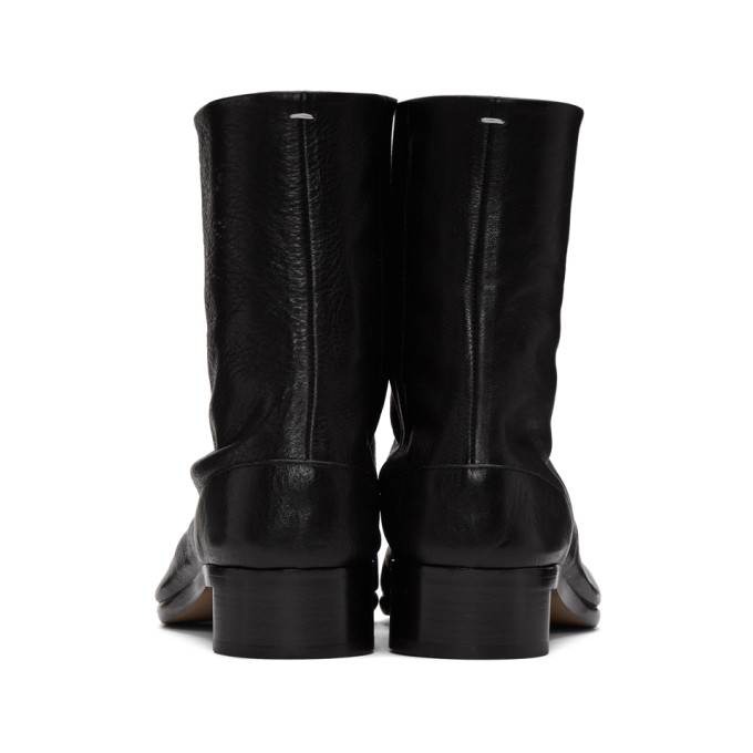 MAISON MARGIELA MAISON MARGIELA BLACK SUPPLE TABI BOOTS