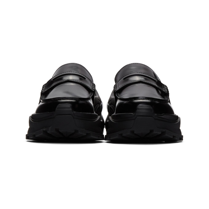 MAISON MARGIELA MAISON MARGIELA BLACK CROSS LOAFERS