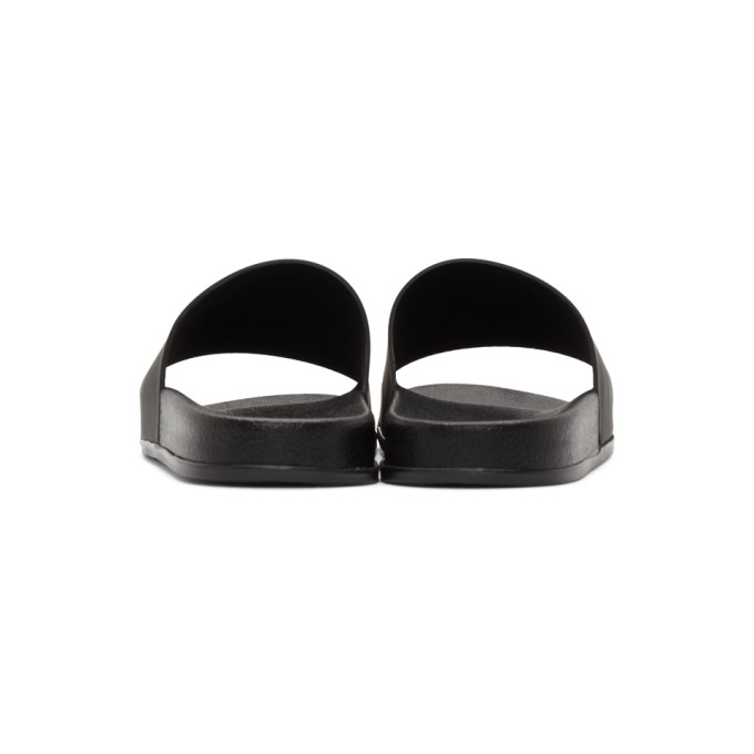 MAISON MARGIELA MAISON MARGIELA BLACK SHOWER SLIDES