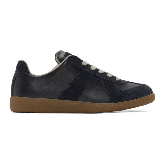 MAISON MARGIELA Navy Replica Sneakers