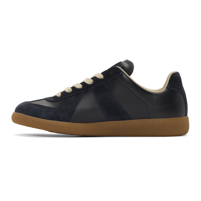 MAISON MARGIELA Navy Replica Sneakers