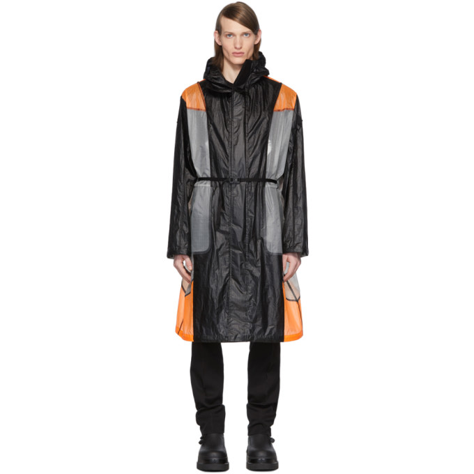 Moncler Genius Moncler Genius 6 Moncler 1017 ALYX 9SM Black and Orange Colorblock Cosmos Jacket