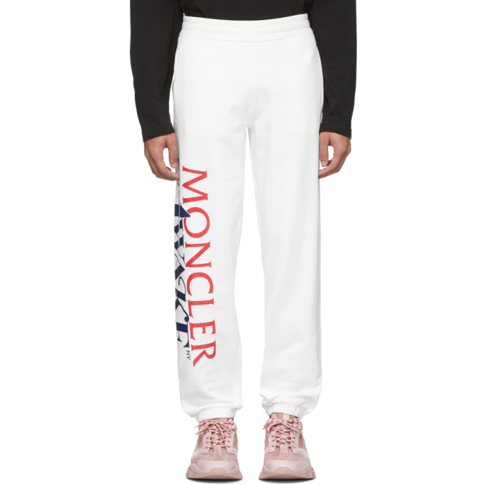 Moncler Genius 2 Moncler 1952 Beige Awake NY Edition Logo Lounge Pants