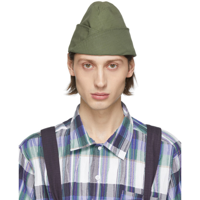 ENGINEERED GARMENTS ENGINEERED GARMENTS KHAKI GARRISON BEANIE