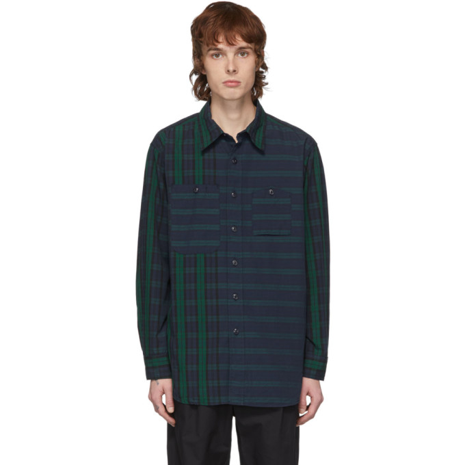 Engineered Garments Multicolor Blackwatch Work Shirt In Es017