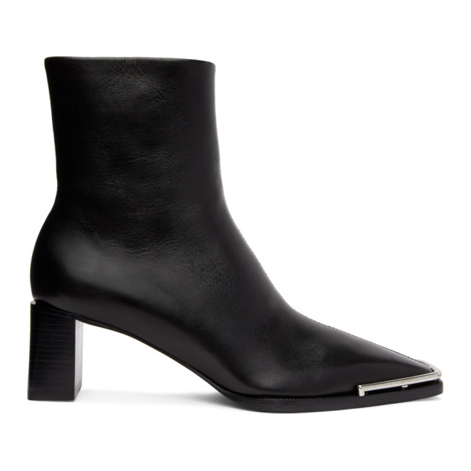 ALEXANDER WANG ALEXANDER WANG BLACK MASCHA LOW BOOTS