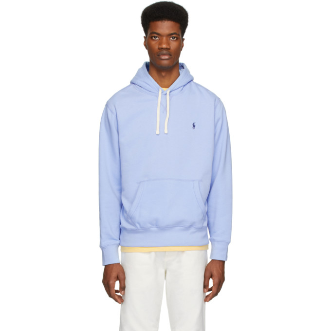 Polo Ralph Lauren Blue Fleece Hoodie